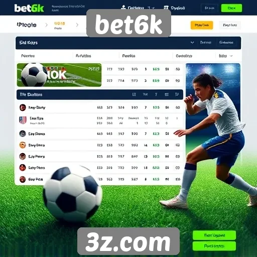 plataforma bet6k traz novidades em apostas esportivas