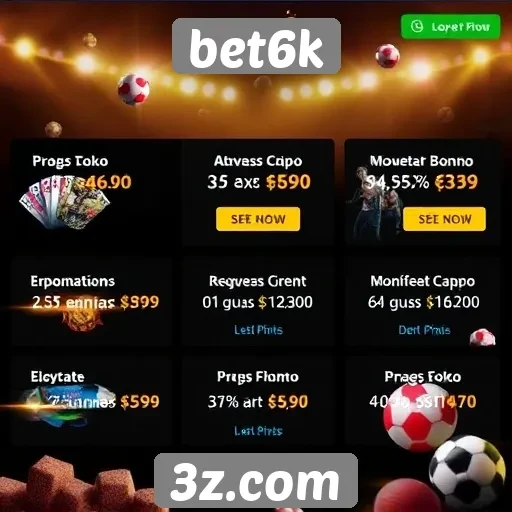 Novas promoções disponíveis no bet6k para usuários
